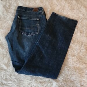 American Eagle 77 Straight Blue Jeans